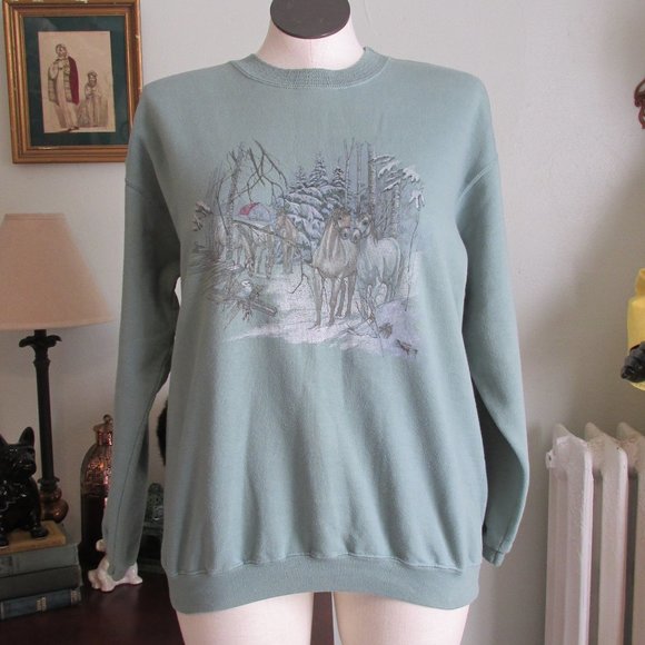 Vintage 97' Holiday Sweatshirt - Picture 1 of 7